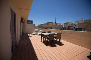 Sliema Strand Penthouse with large terrace